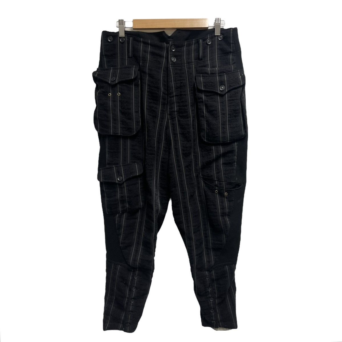 SHARE SPIRIT HOMME PARACHUTE CARGO DENIM - ワークパンツ/カーゴパンツ