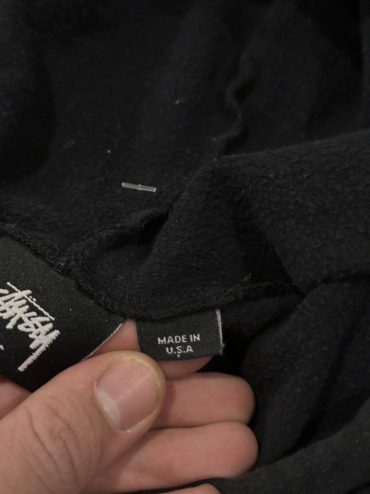Stussy Vintage Stussy Spellout Hoodie Crop Size US S / EU 44-46 / 1 - 5 Thumbnail