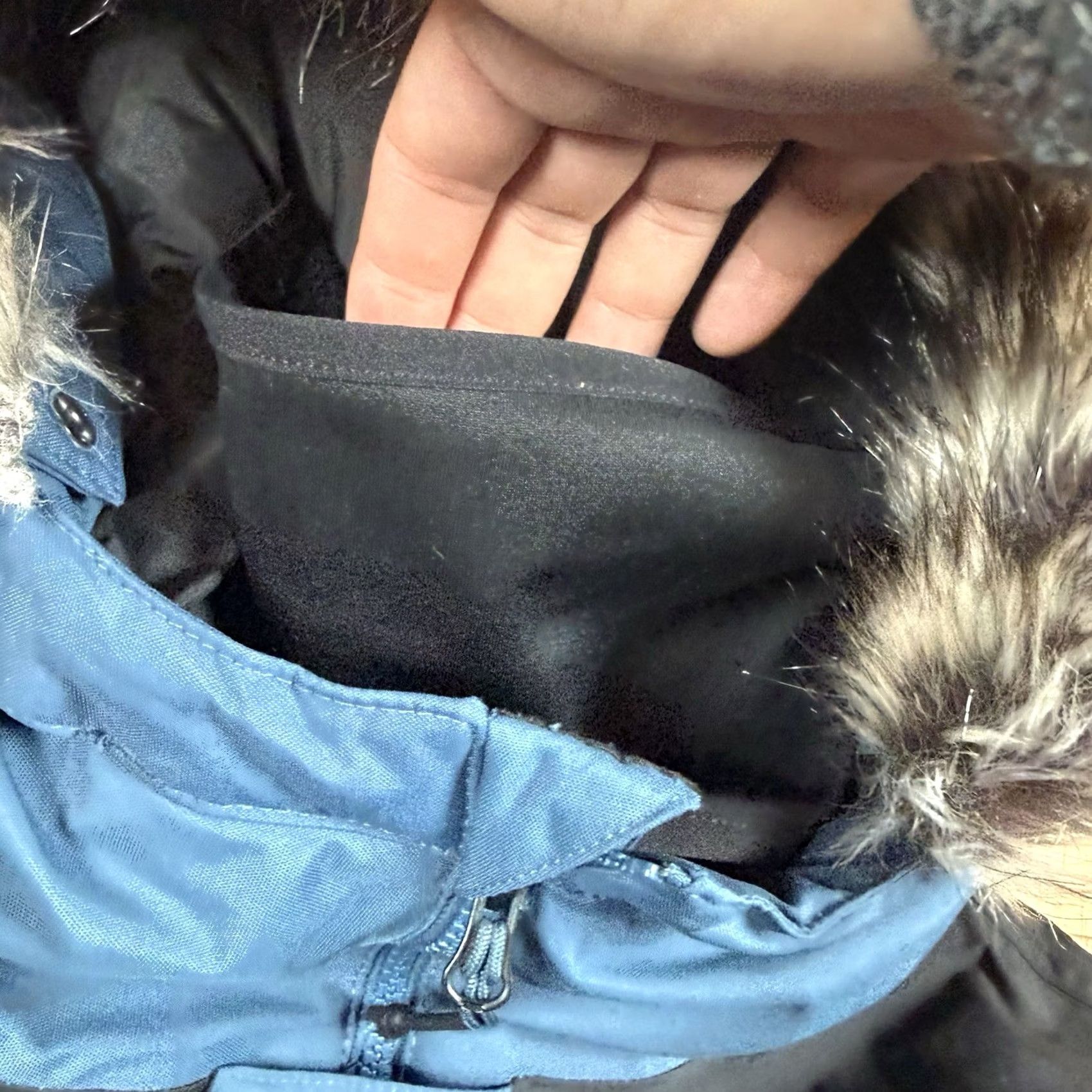 The North Face The North Face Gotham DryVent Jacket Parka Mens XL Blue Down Filled Nylon Polyester 550 Down DryVent Face Mask Size US XL / EU 56 / 4 - 5 Thumbnail