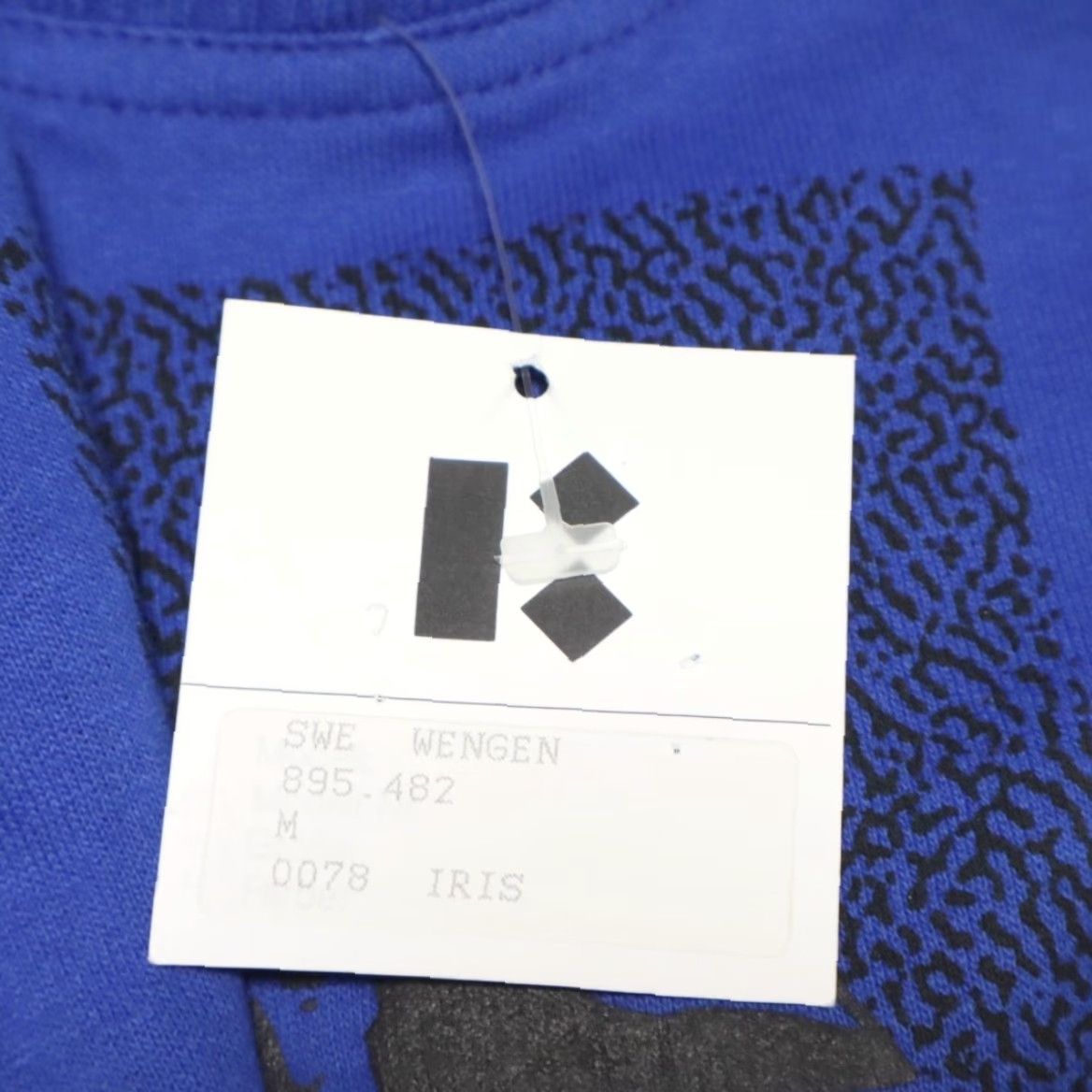Vintage VTG Franz Klammer Snow Ski Sweatshirt Shirt Blue Men's M Size US M / EU 48-50 / 2 - 6 Thumbnail