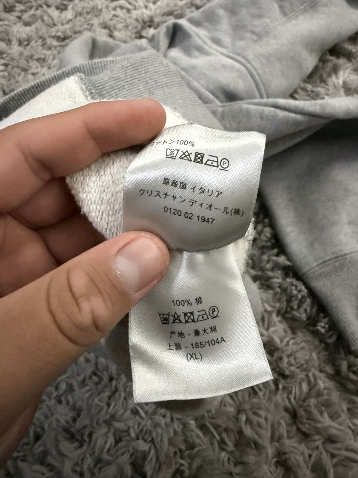 Dior Dior Mens hoodie Size M Size US XL / EU 56 / 4 - 8 Thumbnail