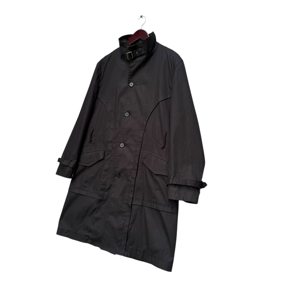 Vintage × Yohji Yamamoto A.A.R Against All Risk By Durban Long Coat Size US L / EU 52-54 / 3 - 3 Thumbnail