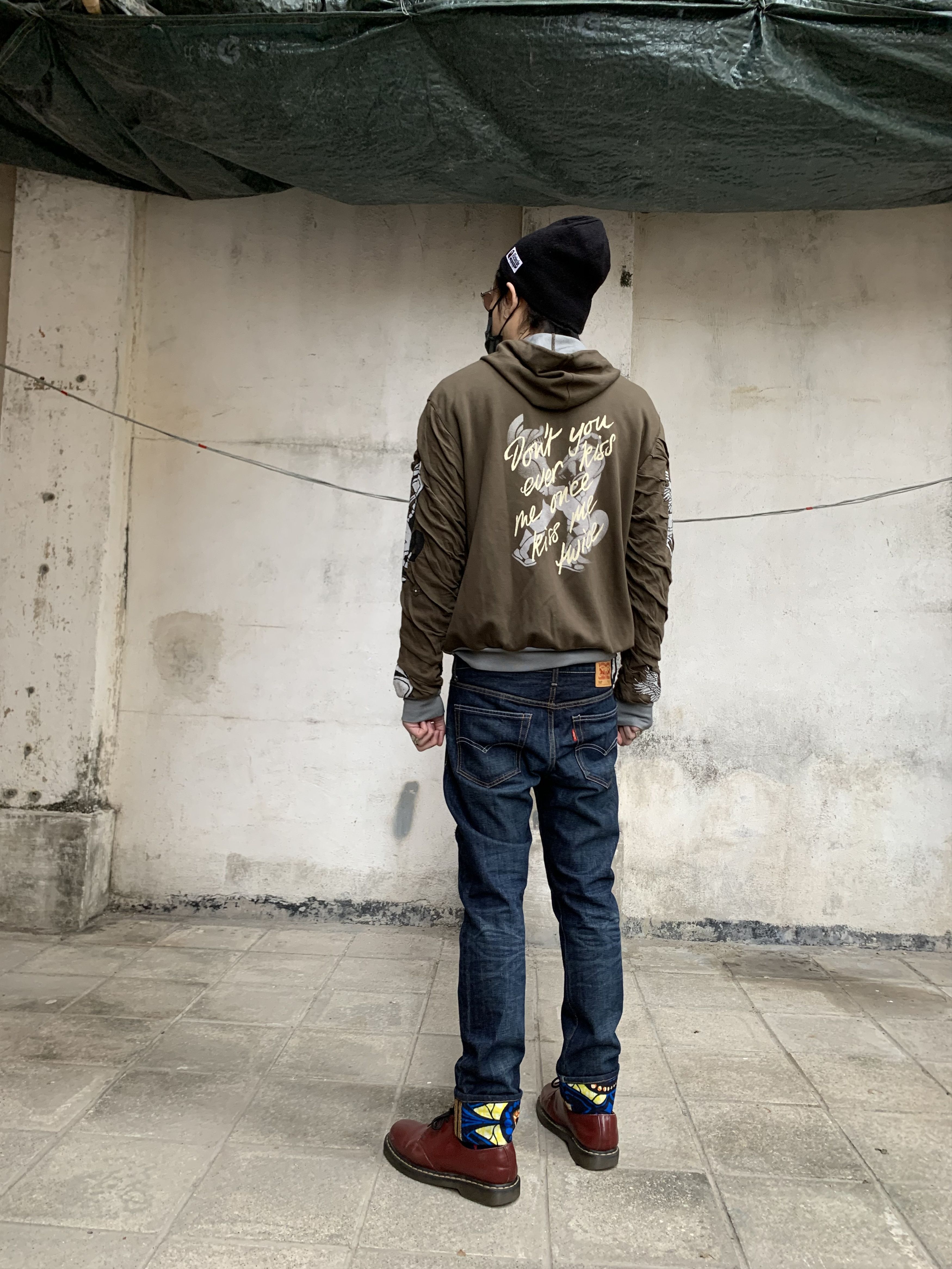 Junya Watanabe × Levi's Junya Watanabe Comme des Garcons X Levi's Patched Cuffs Jean Size US 32 / EU 48 - 2 Thumbnail