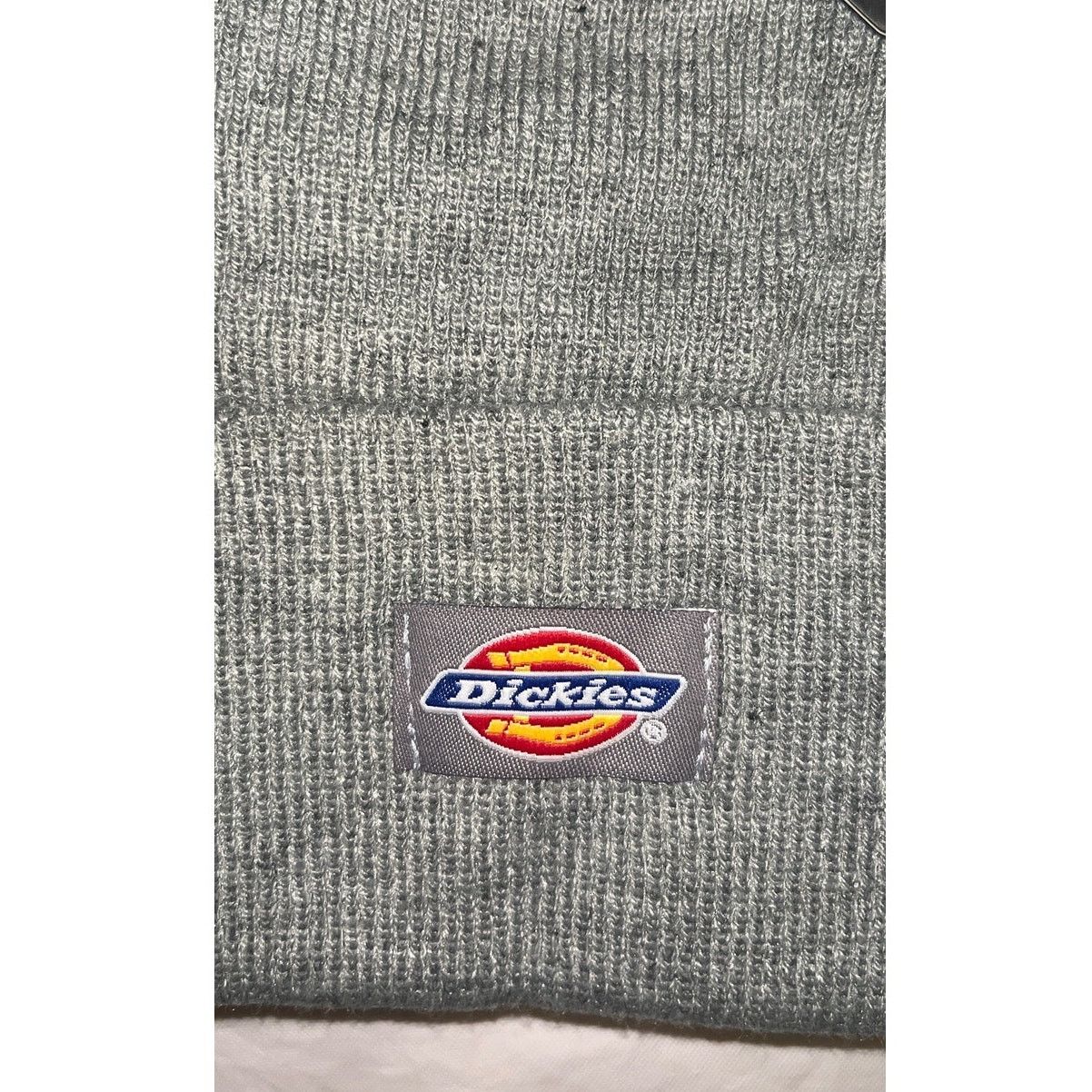 Dickies Dickies Cuffed Knit Beanie Hat - Gray - Acrylic - One Size Size ONE SIZE - 2 Thumbnail