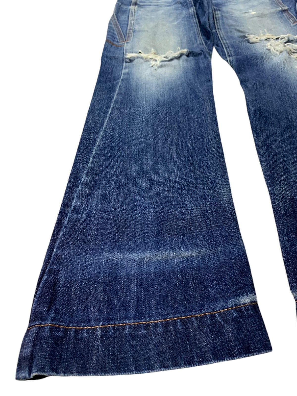 Marithe + Francois Girbaud Vintage Marithe Francois Girbaud Blue Wash Loose Fit Jeans Size US 33 - 9 Thumbnail