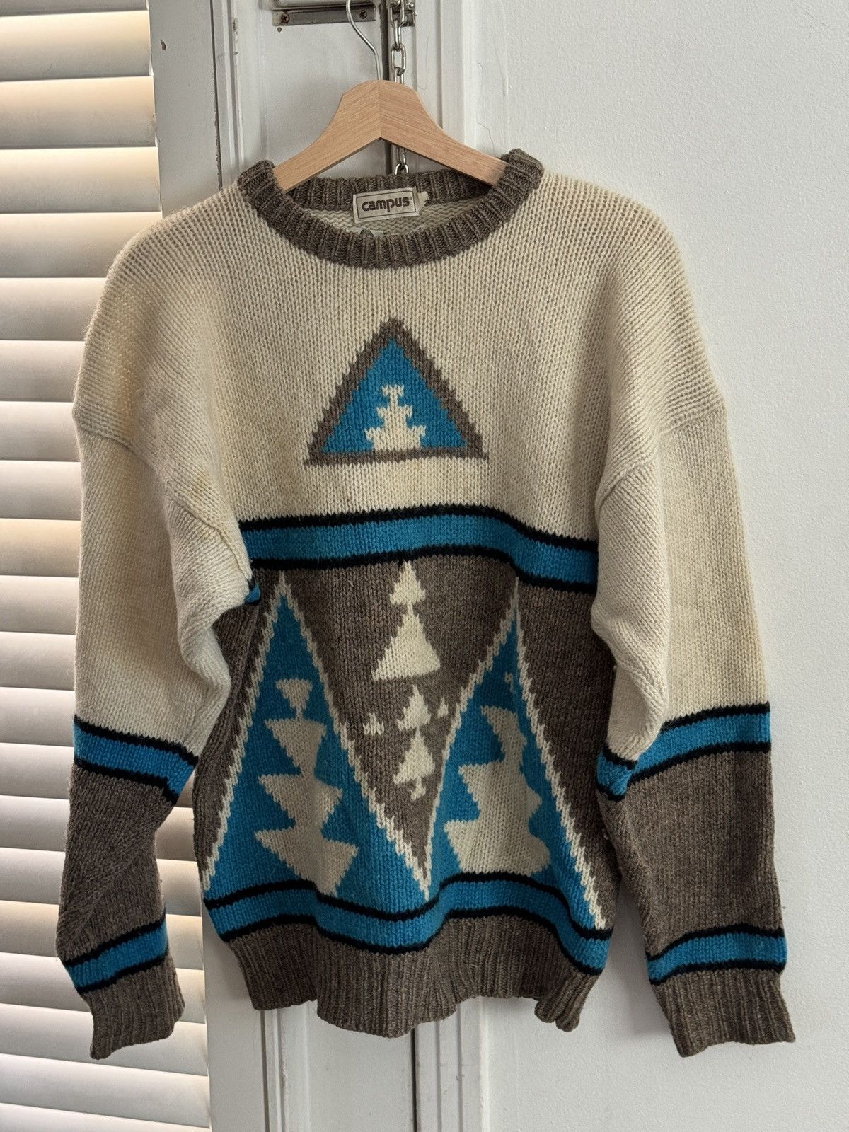 Vintage icelandic wool sweater from iceland Size US M / EU 48-50 / 2 - 1 Thumbnail