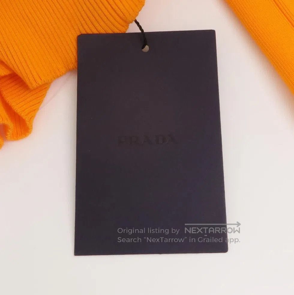 Prada Prada Solid Cotton Turtleneck Sweater . Size M / US 6-8 / IT 42-44 - 4 Thumbnail
