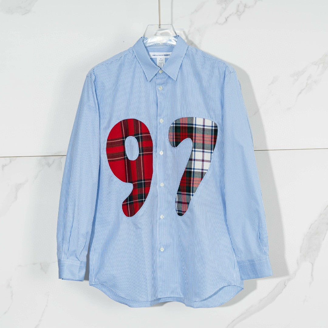 Comme des Garcons Comme des Garcons Abstract Logo Shirt Size US M / EU 48-50 / 2 - 1 Thumbnail