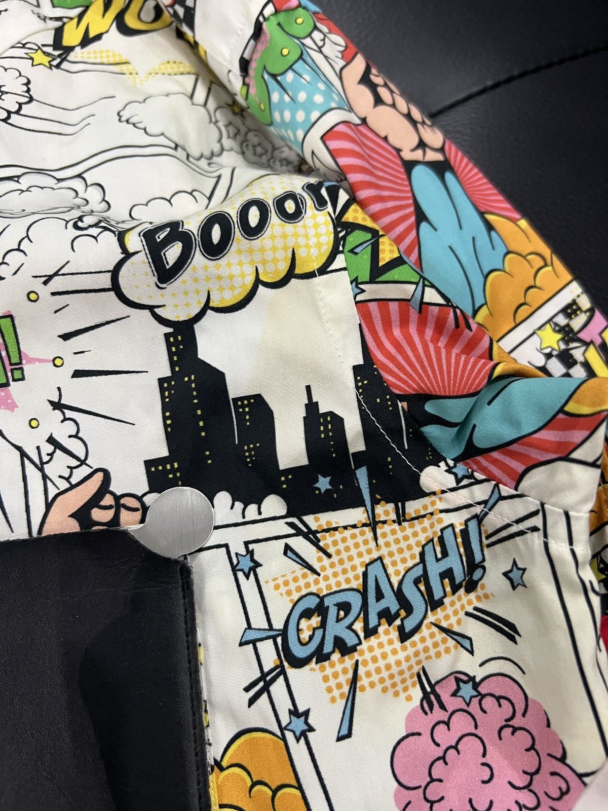 Comme des Garcons SHIRT Comme des Garçons SHIRT Comic Print Patchwork Shirt Size US M / EU 48-50 / 2 - 17 Thumbnail