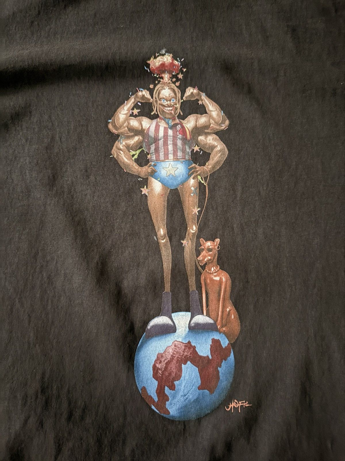Travis Scott Utopia Seattle Circus Maximus T Shirt L Size US L / EU 52-54 / 3 - 3 Thumbnail