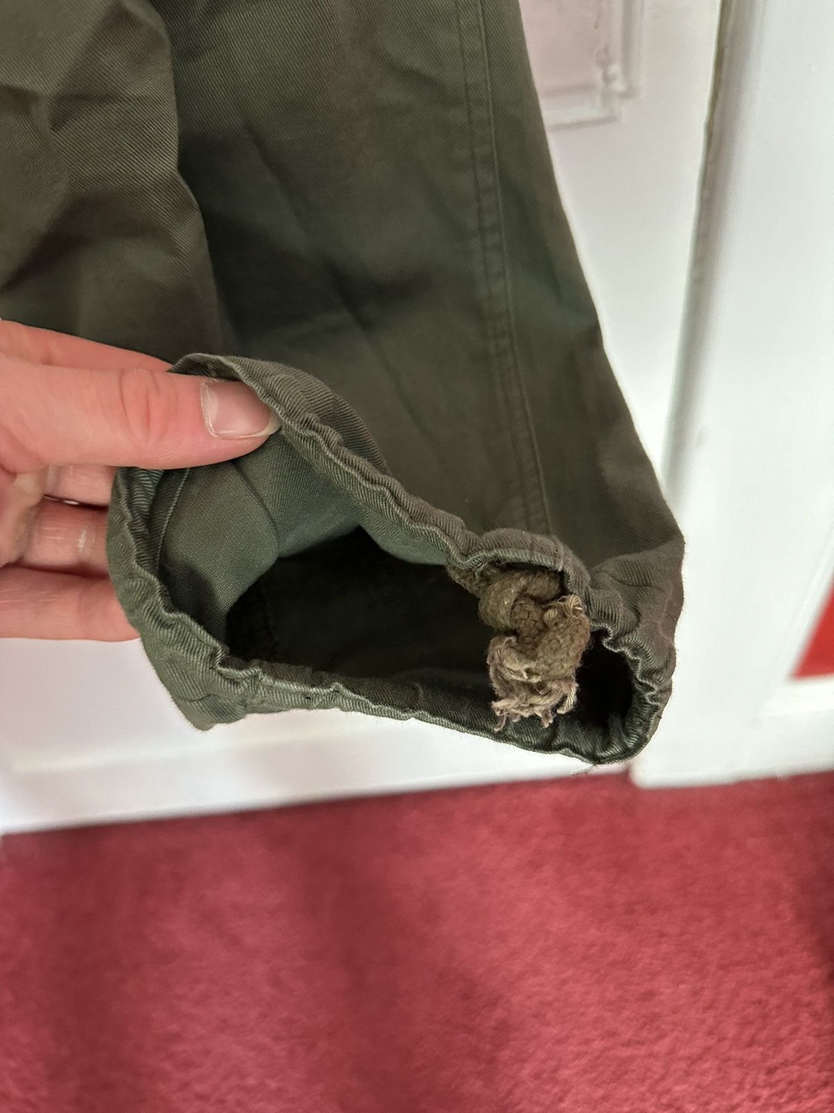Erased Project Erased Project - Cargo Pants Version 1- Military Green - 32 Size US 32 / EU 48 - 5 Thumbnail