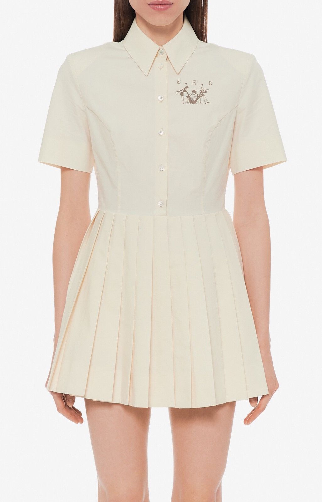 Enfant Riches Deprimes Pleated Dress