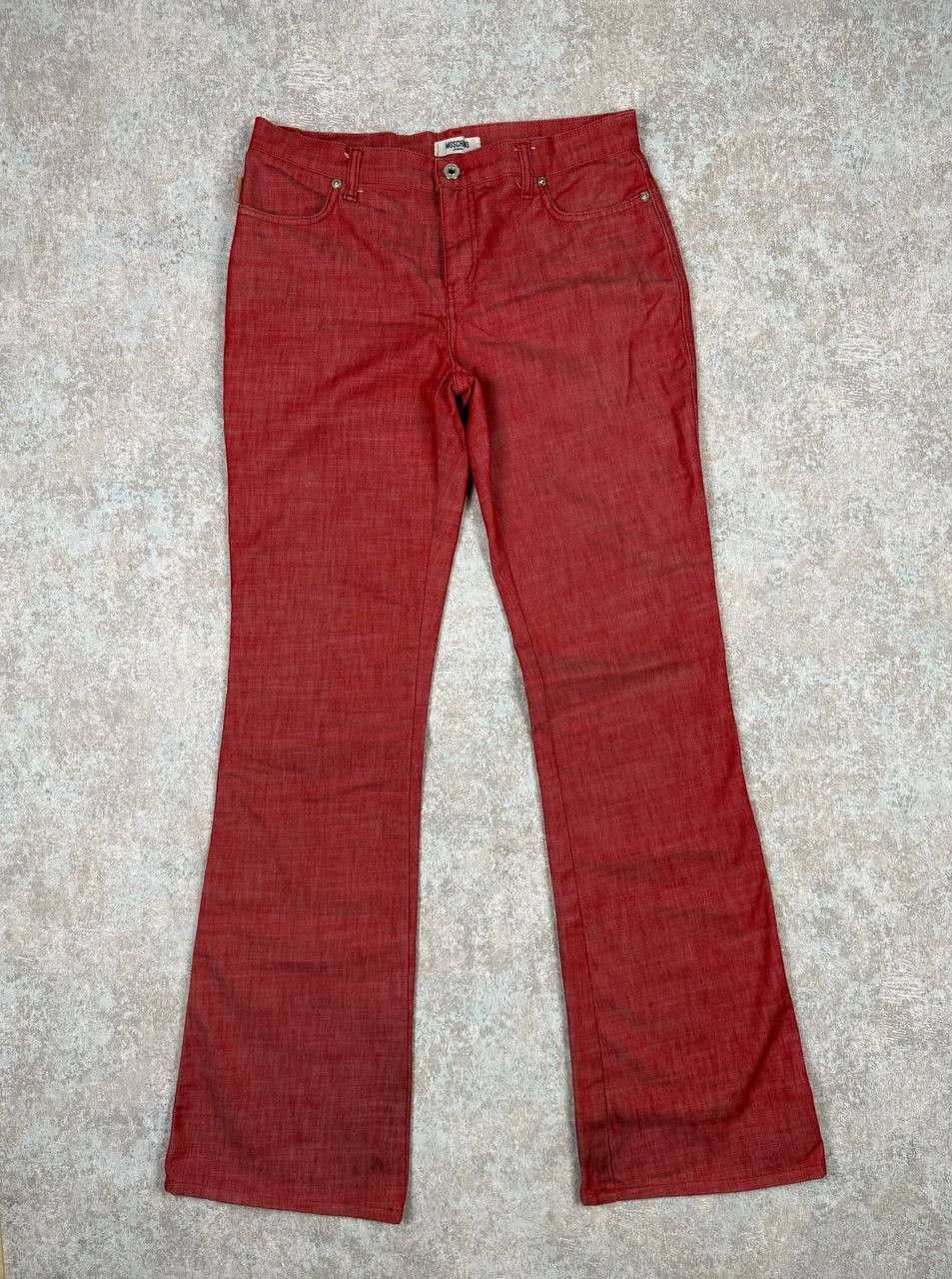 Moschino MOSCHINO JEANS DONNA FLARED BOOTCUT JEANS Y2K Size 30" / US 8 / IT 44 - 1 Thumbnail