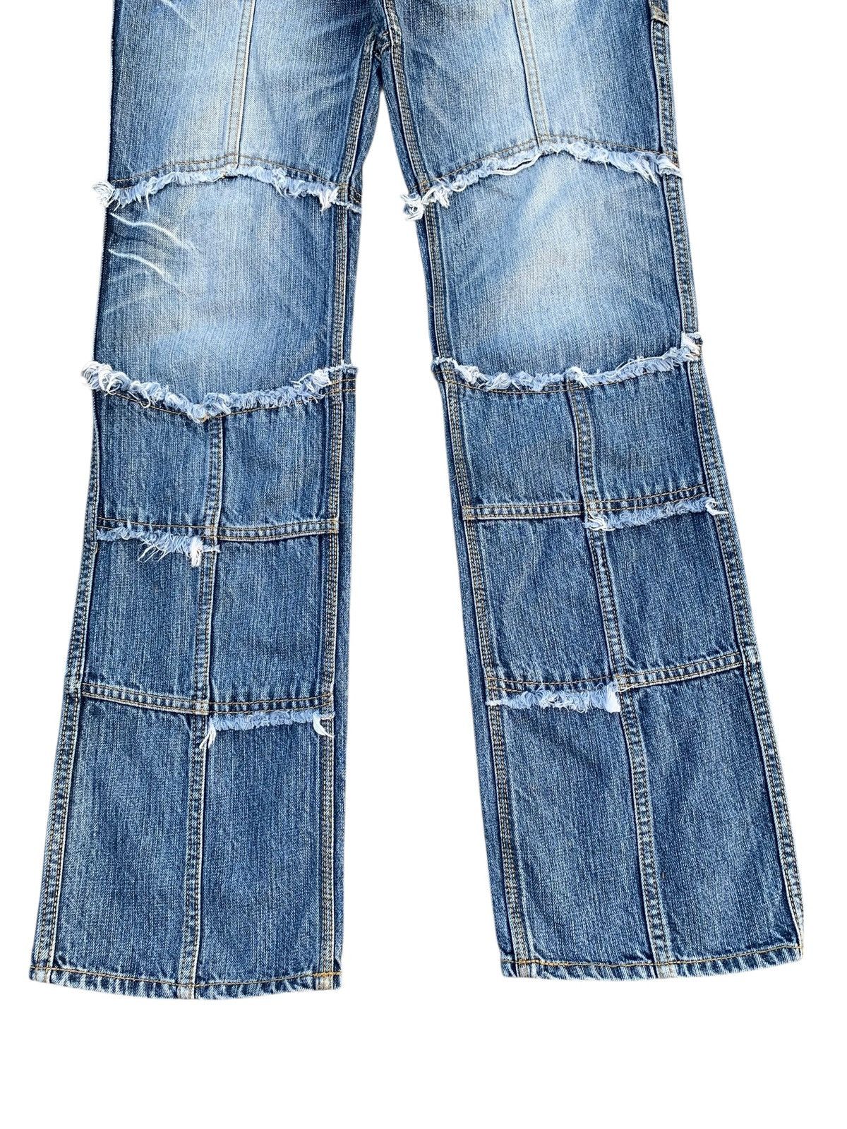 HIDEAWAYS RARE💥NICOLE CLUB HIDEWAYS HAGI JAPANESE DISTRESSED DENIM Size US 31 - 6 Thumbnail