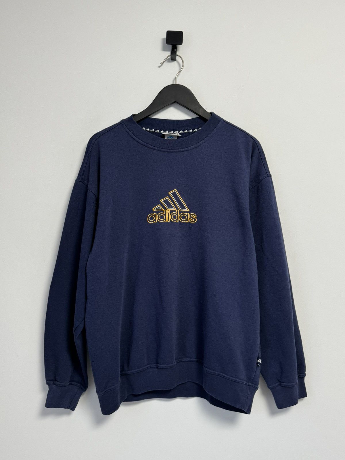 Adidas Adidas Sweatshirt Vintage 90’S Big Logo Style Size US M / EU 48-50 / 2 - 1 Thumbnail