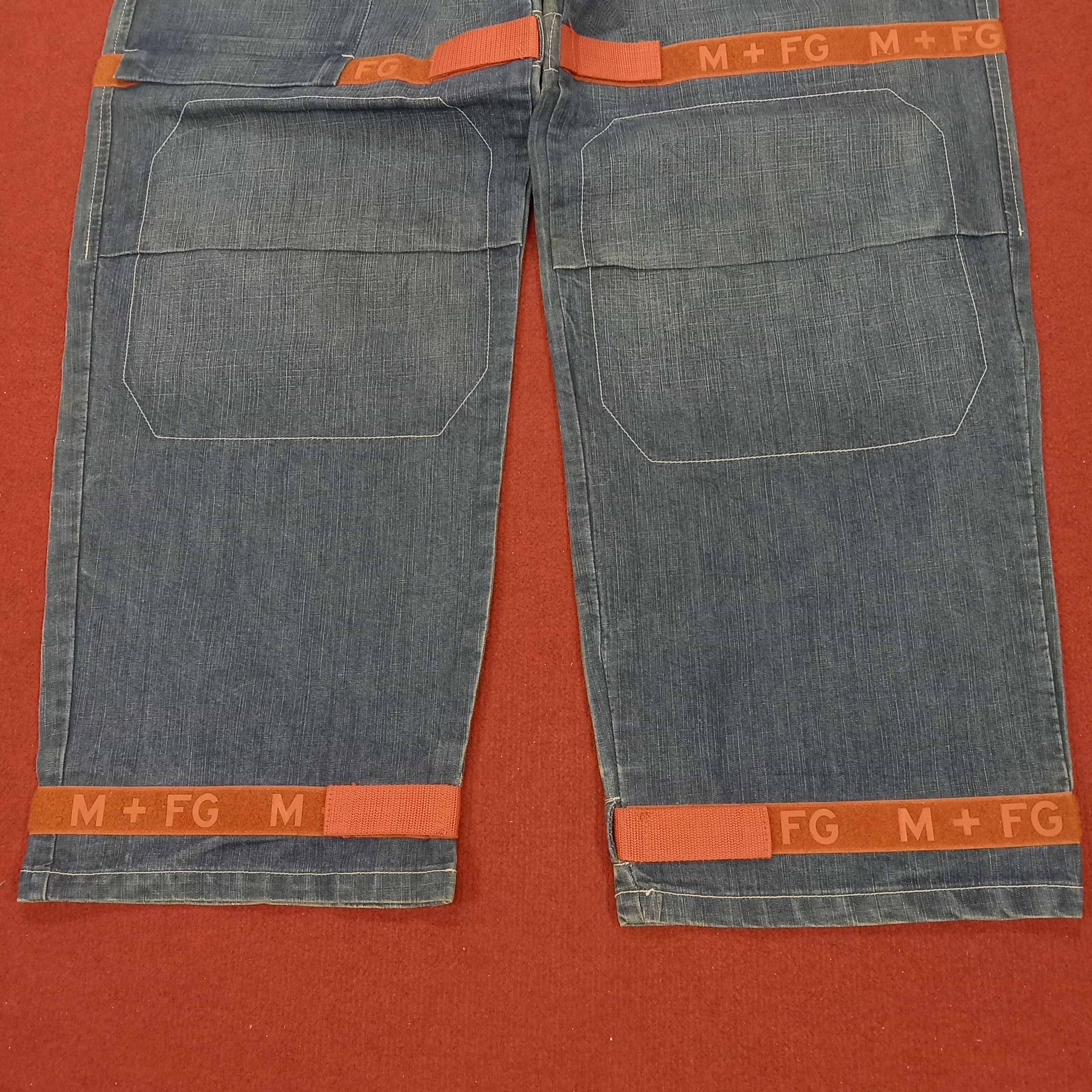 Marithe + Francois Girbaud × Vintage Marithe Francois Girbaud Rare Design Style Jeans Size US 39 - 3 Thumbnail