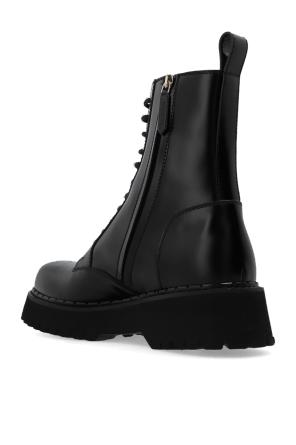 Gucci o1mt1gz0925 Men's Boots With Web in Black Size US 14 / EU 47 - 3 Thumbnail