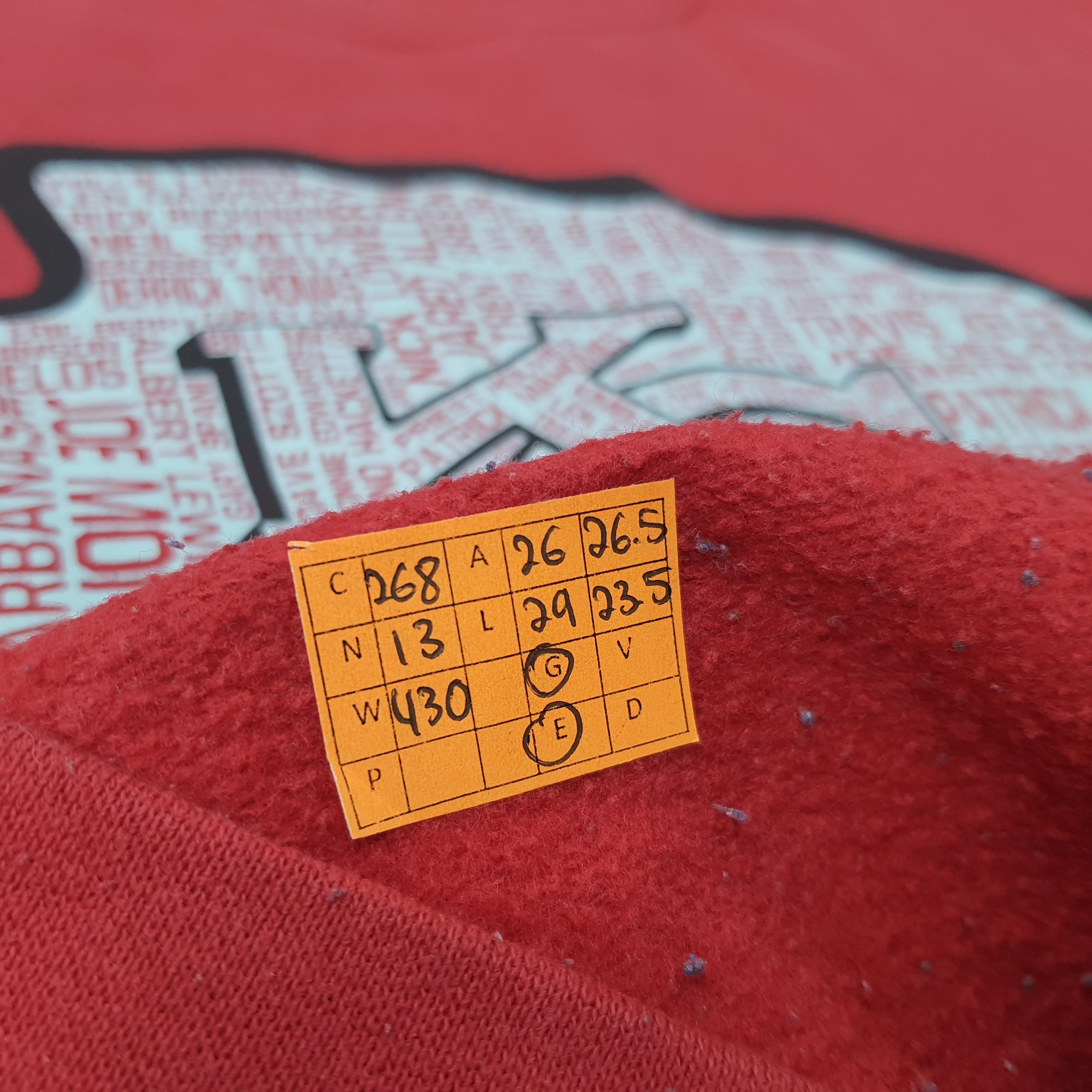 Vintage Vintage Arrowhead Pride Kansas City Chiefs NFL Team C268N13 Size US XL / EU 56 / 4 - 6 Thumbnail