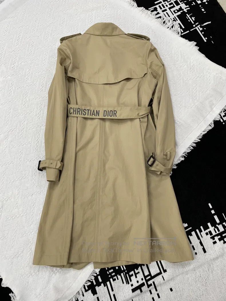 Dior Dior Long windbreaker jacket Size S / US 4 / IT 40 - 2 Thumbnail