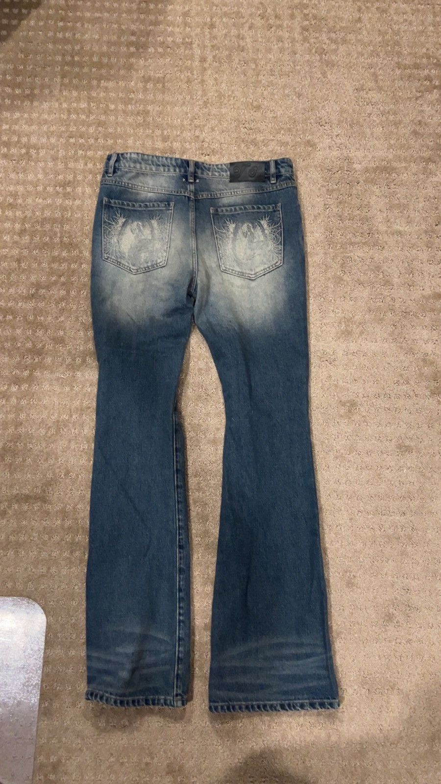 Other “Vendetta” Blue Washed Jeans Size US 34 / EU 50 - 2 Thumbnail