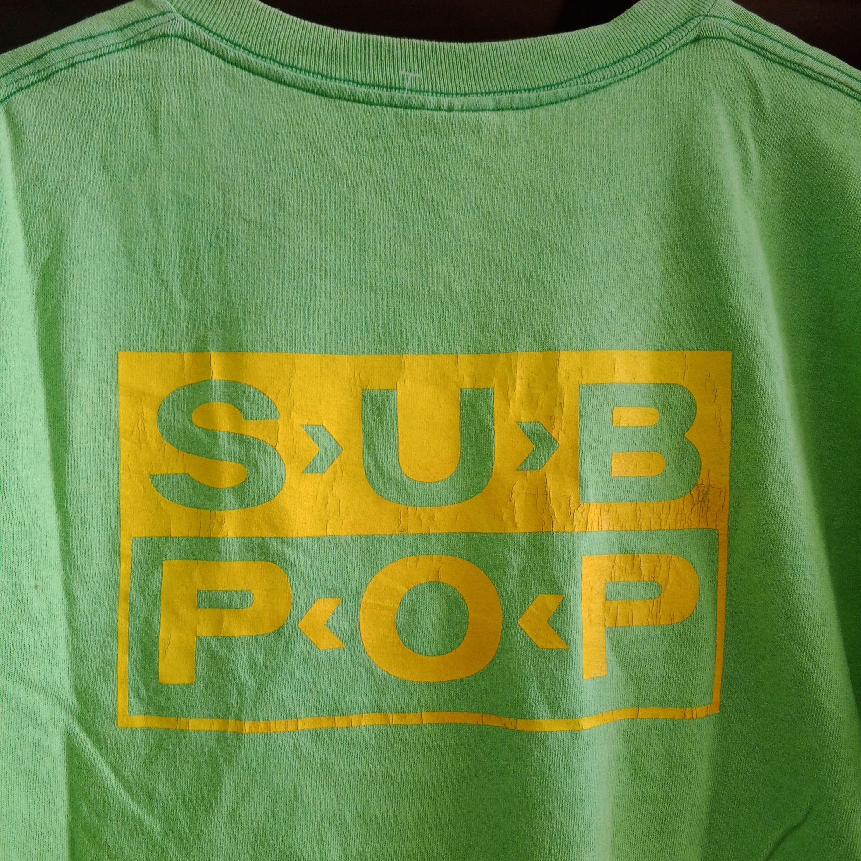 Vintage Vintage Sub Pop Records Shirt Grunge 90s Band Size US M / EU 48-50 / 2 - 4 Thumbnail