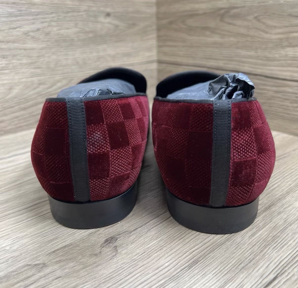 Louis Vuitton Louis Vuitton Auteuil Red Damier Loafers J41 Size US 7.5 / EU 40-41 - 4 Thumbnail