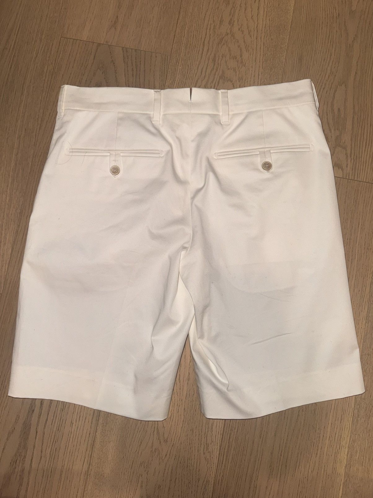 Prada Prada White Cotton Shorts Size 46 Small Size US 30 / EU 46 - 8 Thumbnail