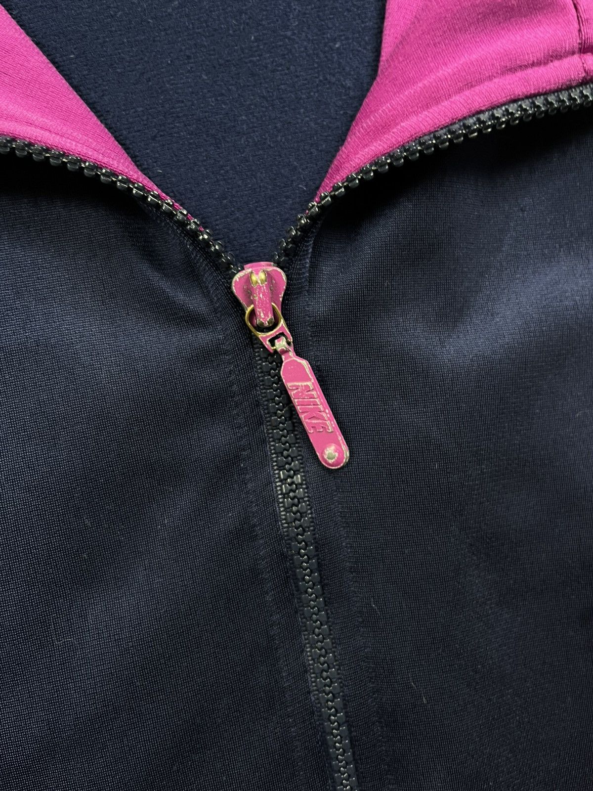 Nike 80’s NIKE RETRO BOXY SWOOSH LOGO TRACK JACKET Y2K VINTAGE Size US XL / EU 56 / 4 - 4 Thumbnail