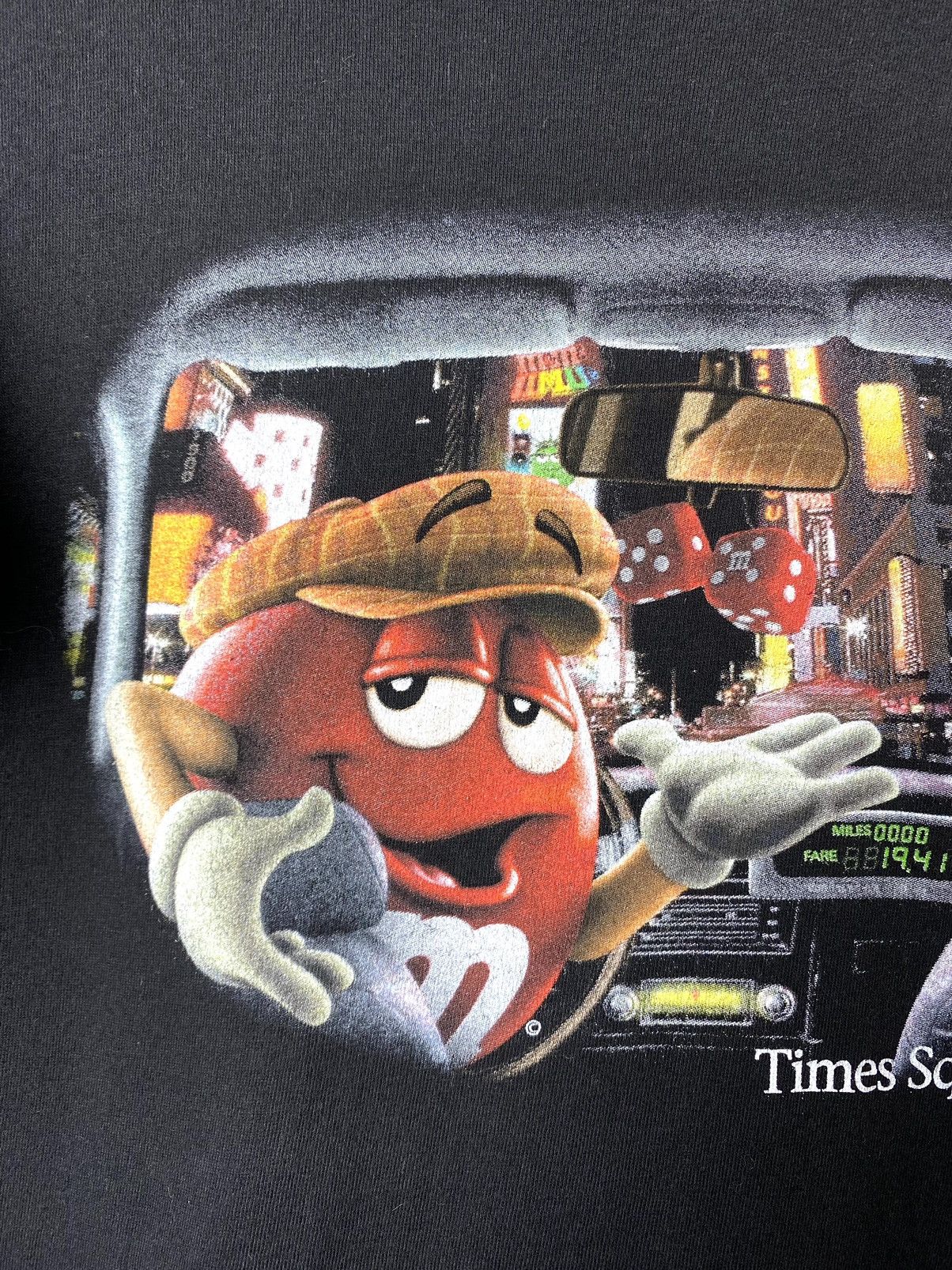 Band Tees × Vintage Vintage 2000’s M&M Time Square New York T Shirt Snickers Size US S / EU 44-46 / 1 - 3 Thumbnail