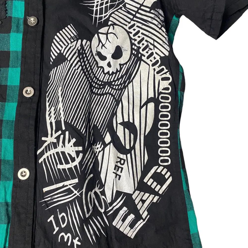 Japanese Brand X-Girl Punk Girl Zip Shirt Size US S / EU 44-46 / 1 - 6 Thumbnail