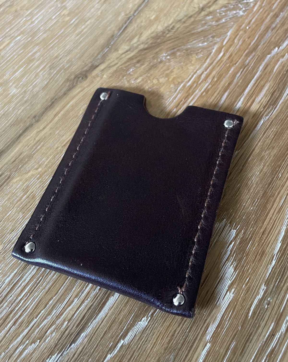 Apolis Burgundy card holder wallet Size ONE SIZE - 2 Thumbnail