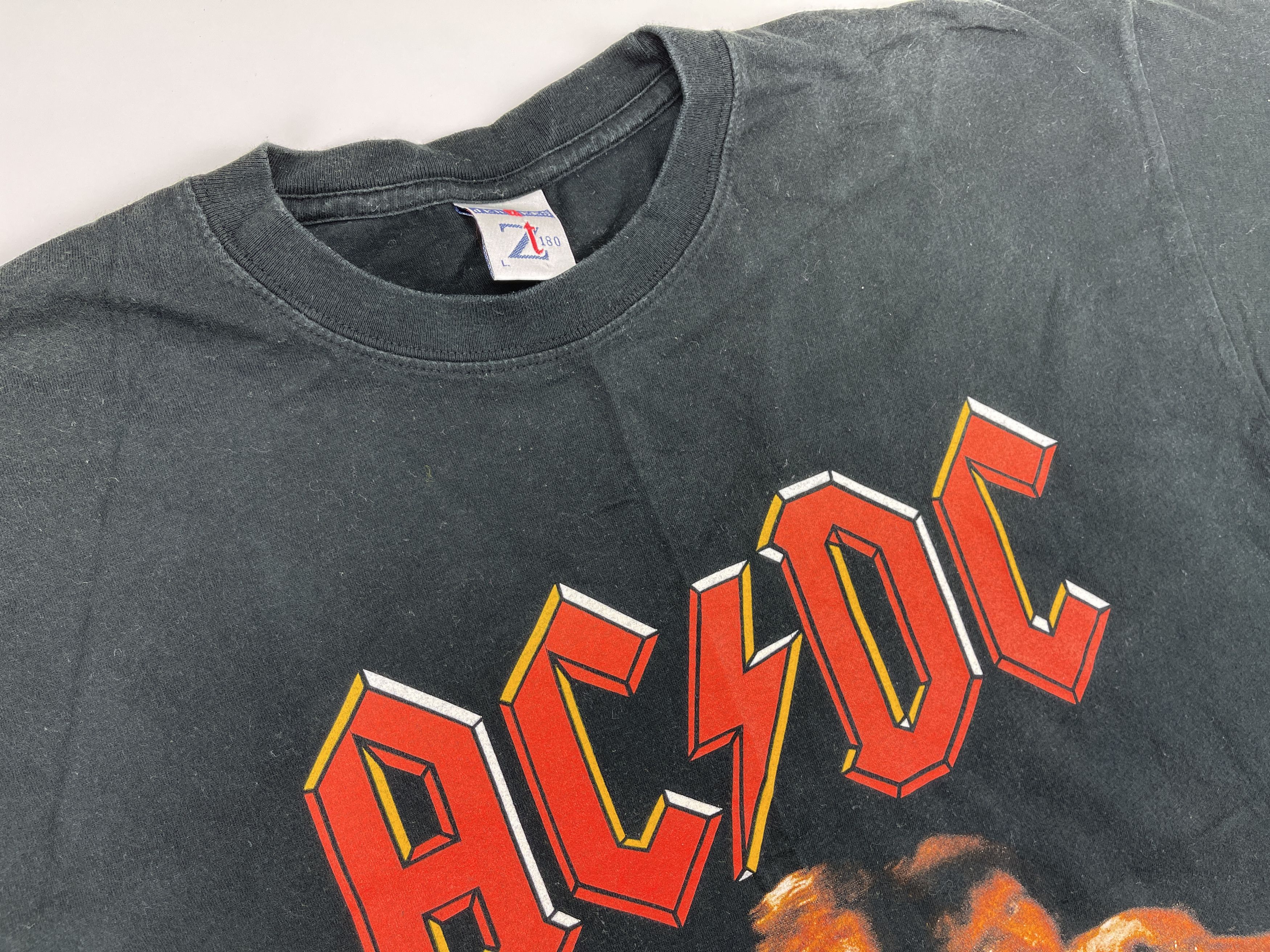 Band Tees AC/DC T-Shirt, 2001, Anthill, vintage ACDC shirt, 90s rock L Size US L / EU 52-54 / 3 - 5 Thumbnail
