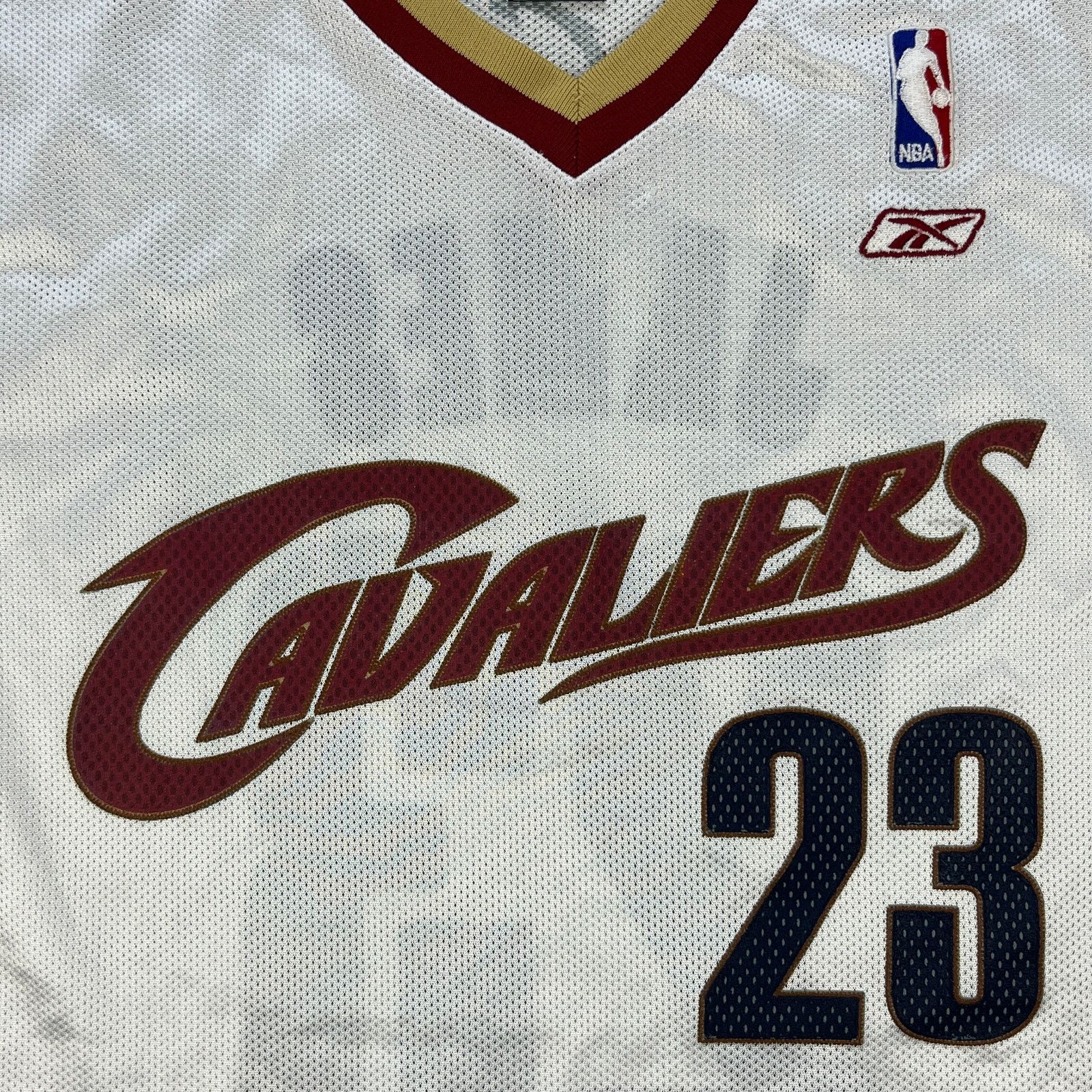NBA × Reebok Cleveland Cavaliers LeBron James Jersey Large White NBA Size US L / EU 52-54 / 3 - 2 Thumbnail
