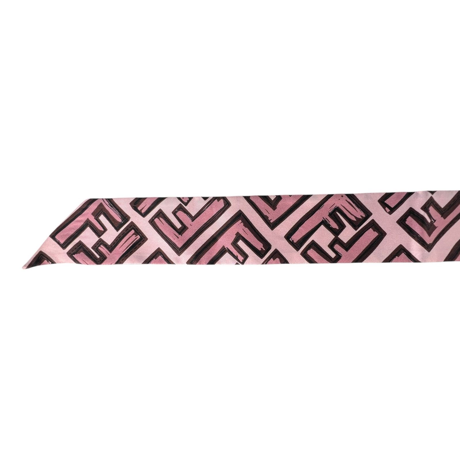 Fendi Fendi Zucca Pink Twilly Size ONE SIZE - 7 Thumbnail