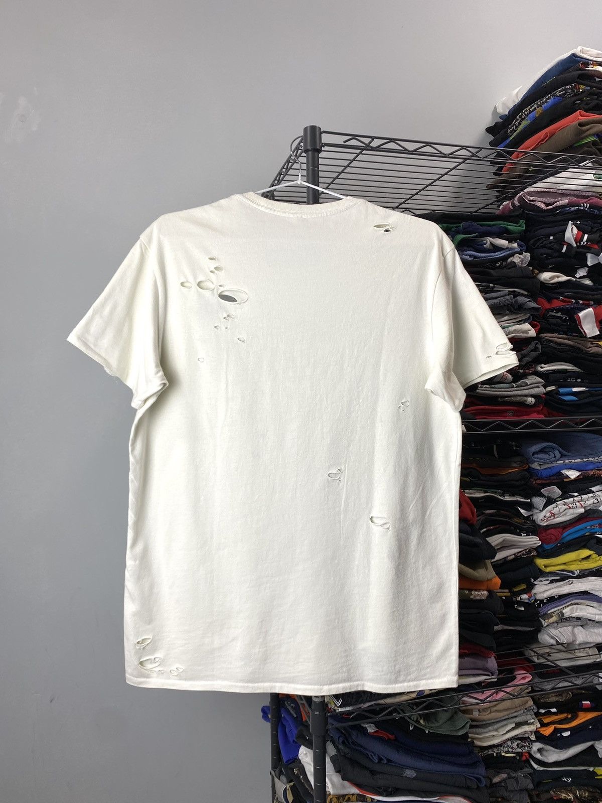 Japanese Brand × R13 Rare! R13 Mona Lisa Boy Distressed T Shirt Punk Rock Y2K Size US S / EU 44-46 / 1 - 12 Thumbnail