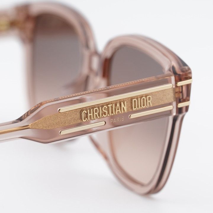 Dior Dior DIORSIGNATURE S7F 40F1 Women Sunglasses Pink Square Size ONE SIZE - 10 Thumbnail