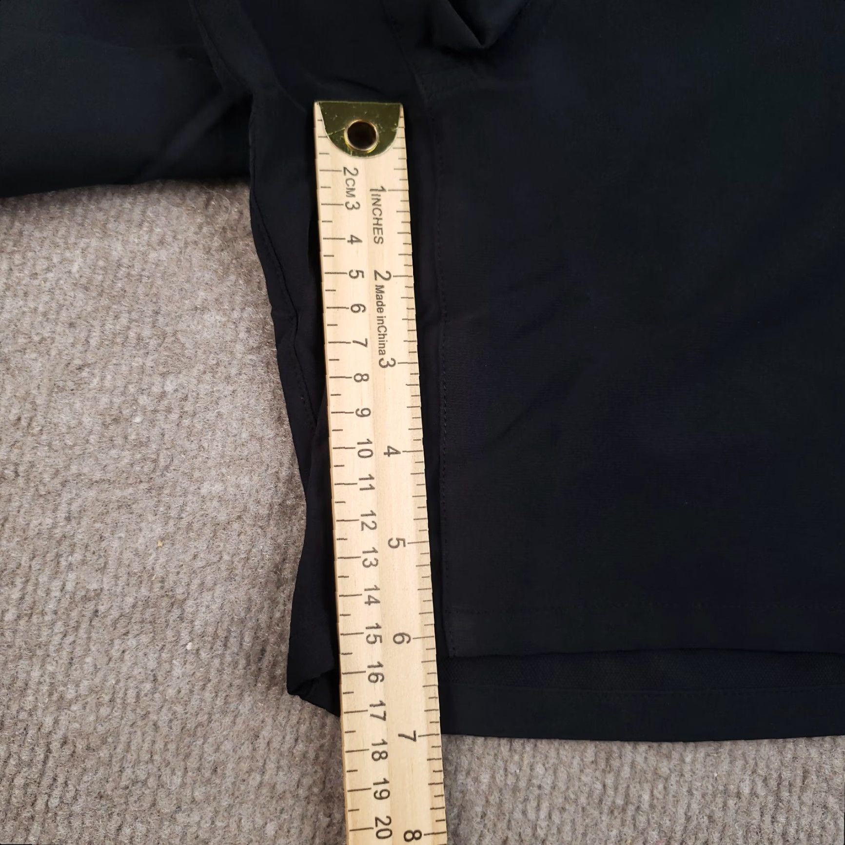 Ten Thousand Ten Thousand Foundation Shorts Mens Small Black 7 in Inseam Lined Zip Pocket P4Q Size US 29 - 6 Thumbnail