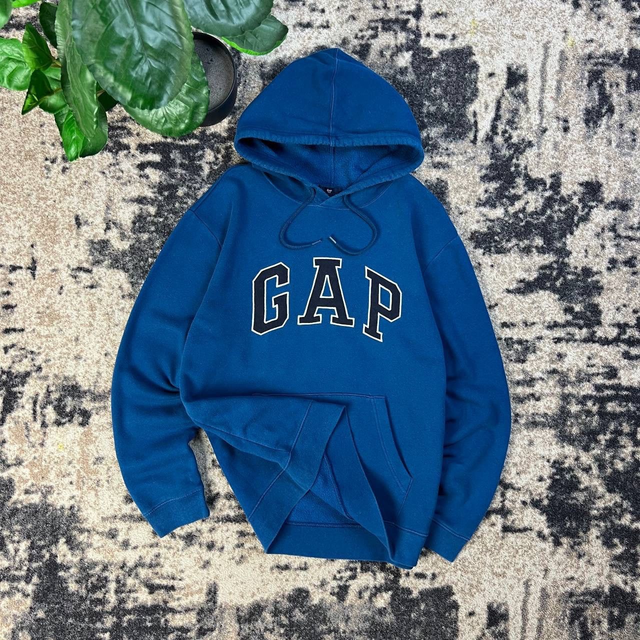 Gap Gap Vintage Big Embroidered Logo Hoodie Streetwear Style Size US L / EU 52-54 / 3 - 1 Thumbnail