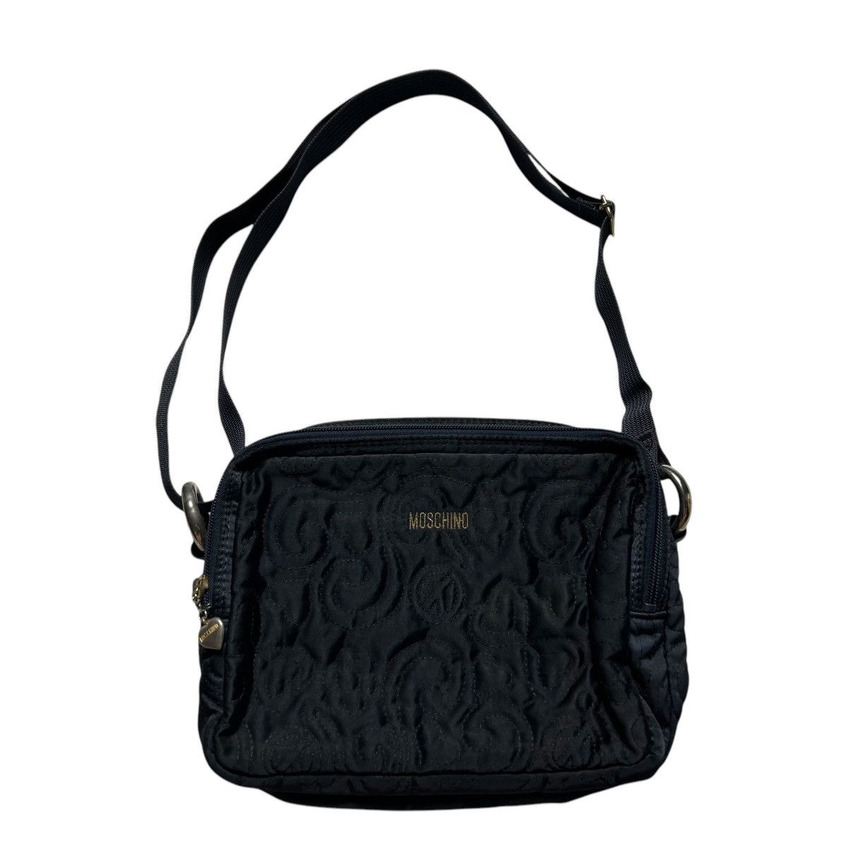Moschino Moschino Embroidery Logo Shoulder Bag Size ONE SIZE - 1 Thumbnail