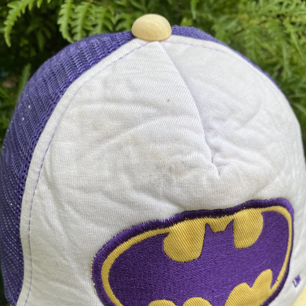 DC Comics × Marvel Comics × Vintage Vintage Batman DC Comics Cap Embroidery Logo Batman Size ONE SIZE - 6 Thumbnail