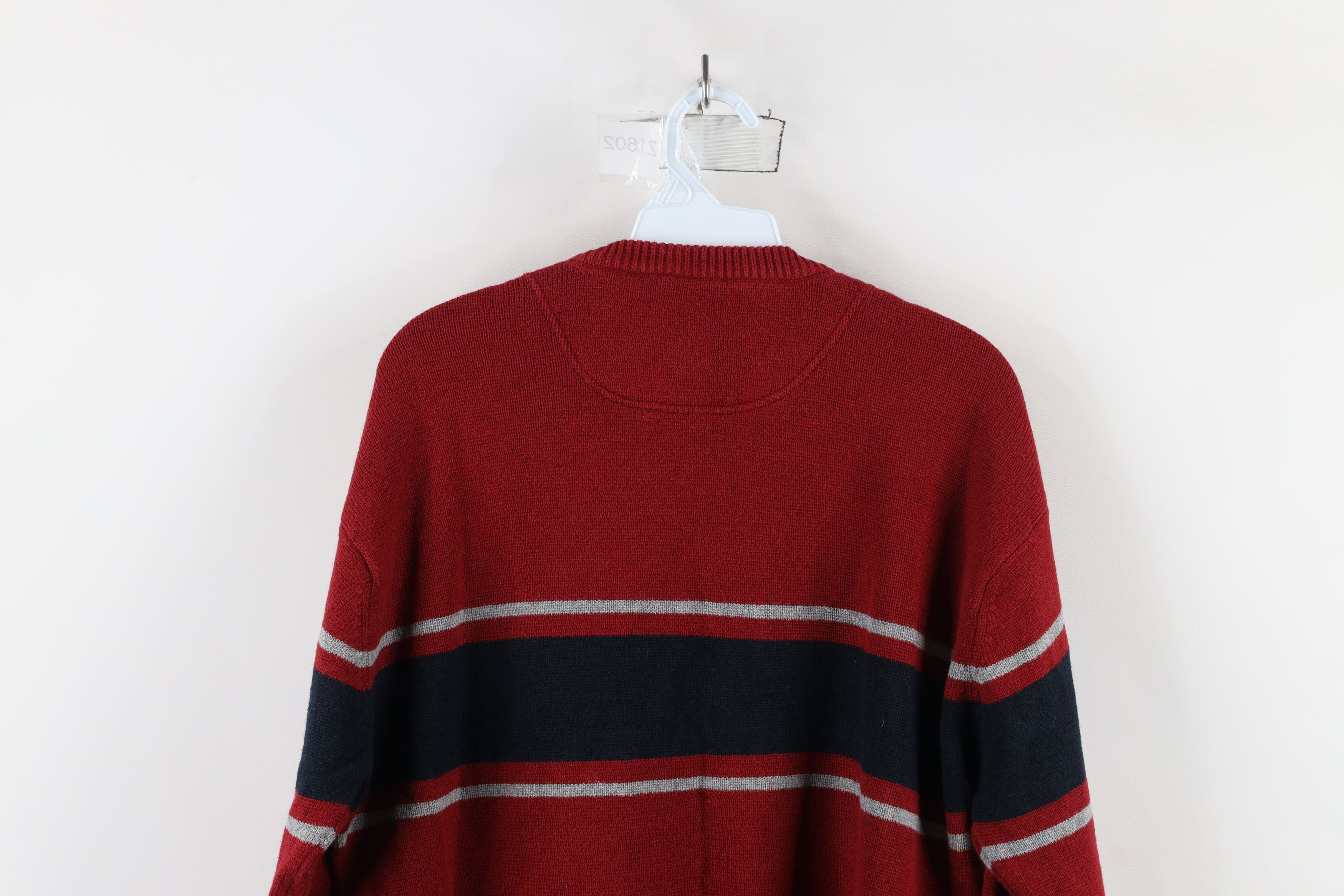 American Eagle Outfitters × Vintage Vintage 90s Y2K American Eagle Outfitters Block Knit Sweater Size US M / EU 48-50 / 2 - 10 Thumbnail