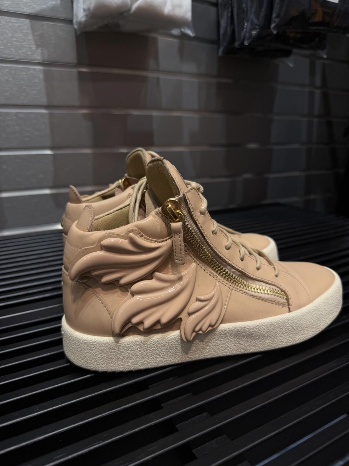 Giuseppe Zanotti Giuseppe Zanotti Women's High Top Leather Pink 39EU/9US (W) Size US 9 / IT 39 - 3 Thumbnail
