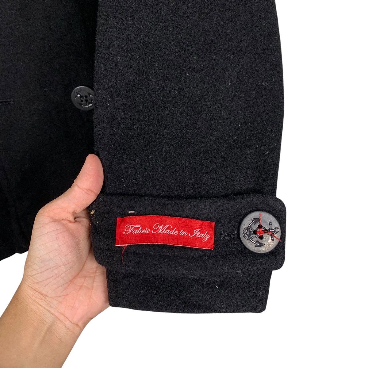 Tommy Hilfiger Double Breasted Wool Jacket