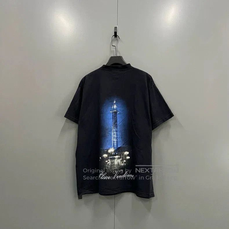 Balenciaga Balenciaga Back Print Short Sleeve Tee. Size US M / EU 48-50 / 2 - 2 Thumbnail
