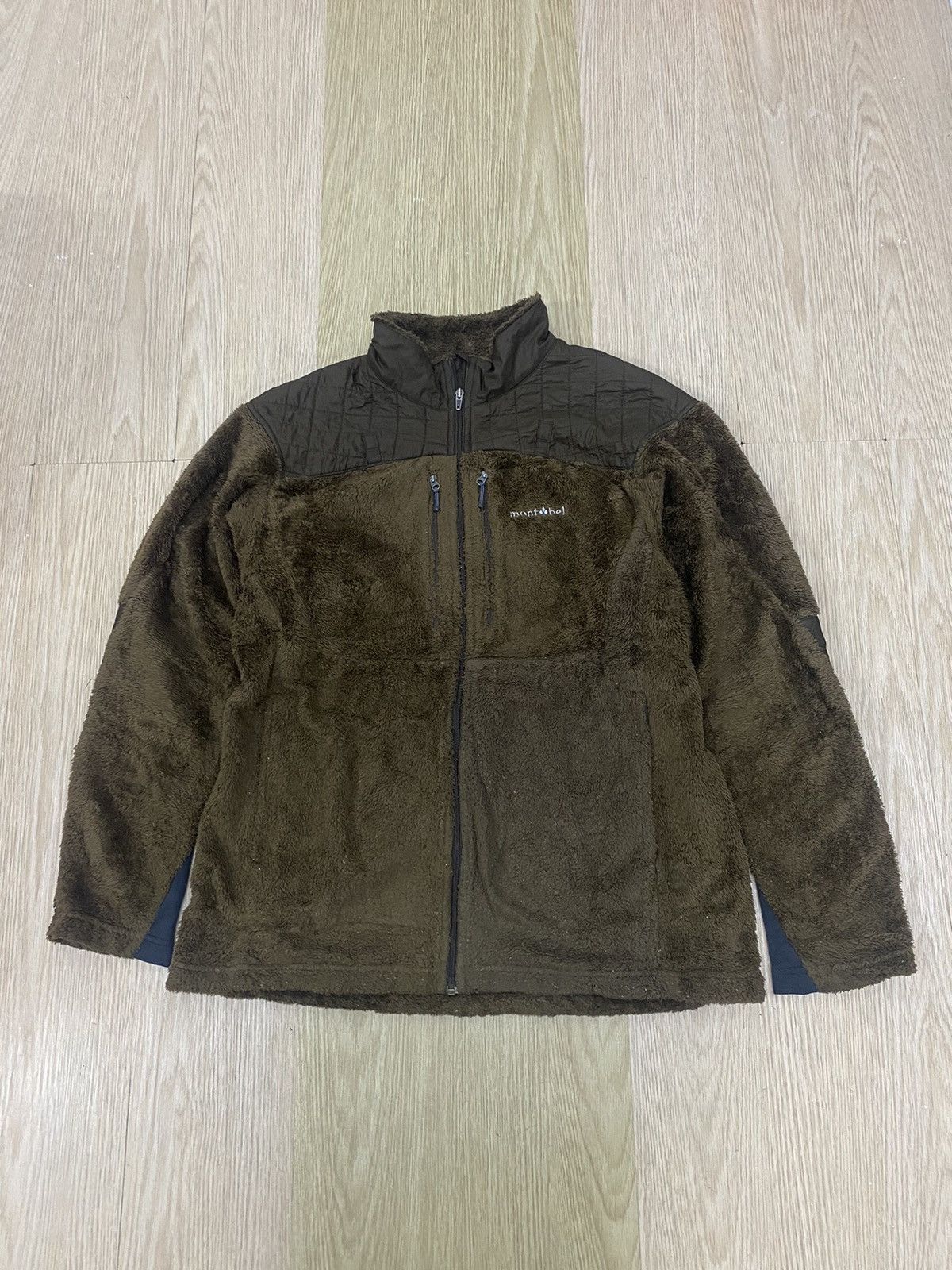 image of Montbell Deep Pile Fleece in Brown, Men's (Size Medium)