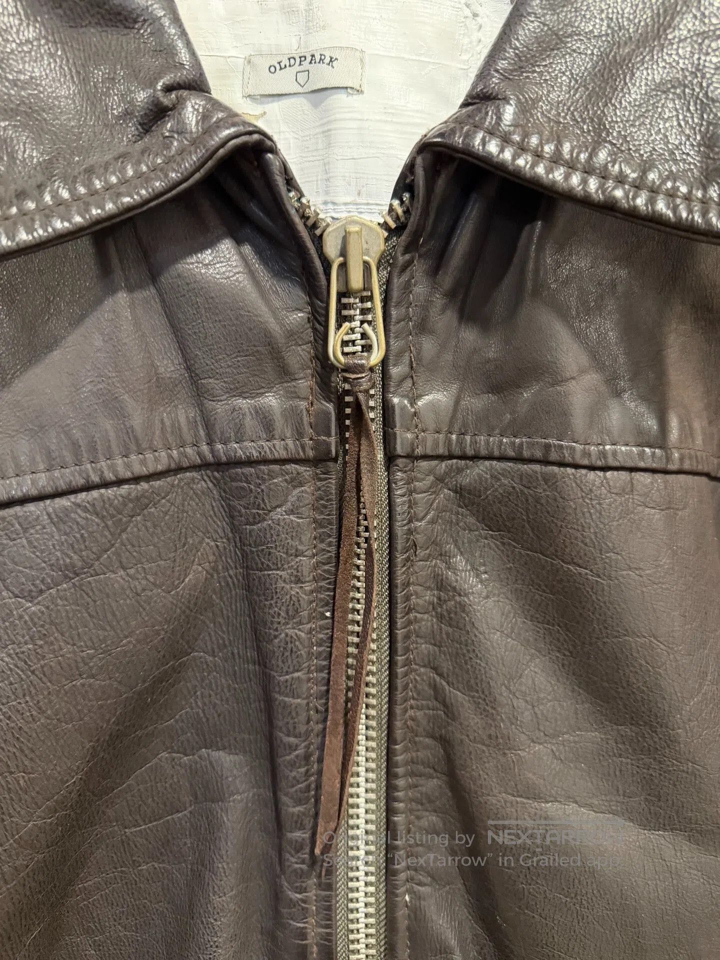 Vintage Rebuilt Vintage Leather Jacket. Size US L / EU 52-54 / 3 - 7 Thumbnail