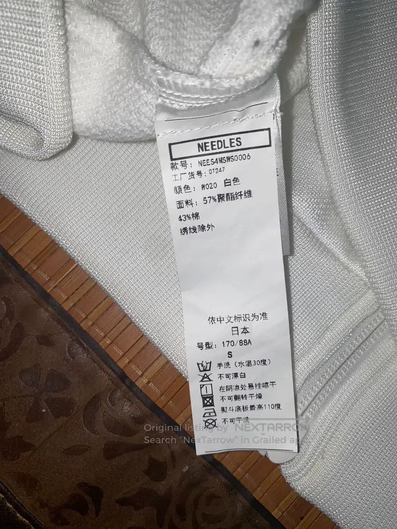 Needles Needles Classic Butterfly Embroidered Zip Coat Hoodie Jack Size US S / EU 44-46 / 1 - 4 Thumbnail