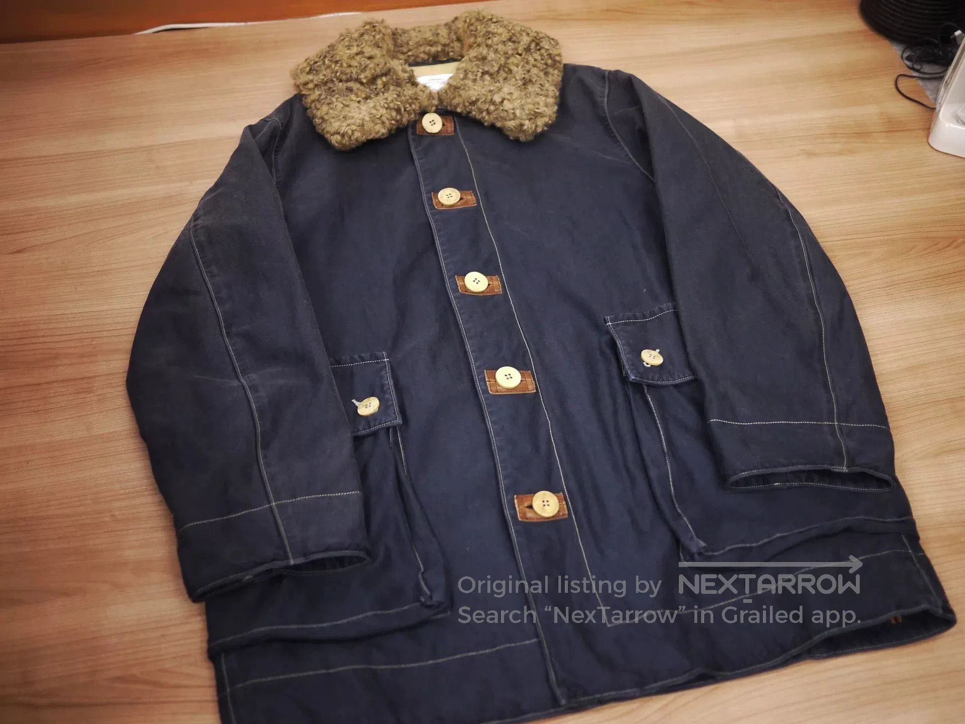 Visvim visvim winfield coat with fur collar. Size US S / EU 44-46 / 1 - 2 Thumbnail