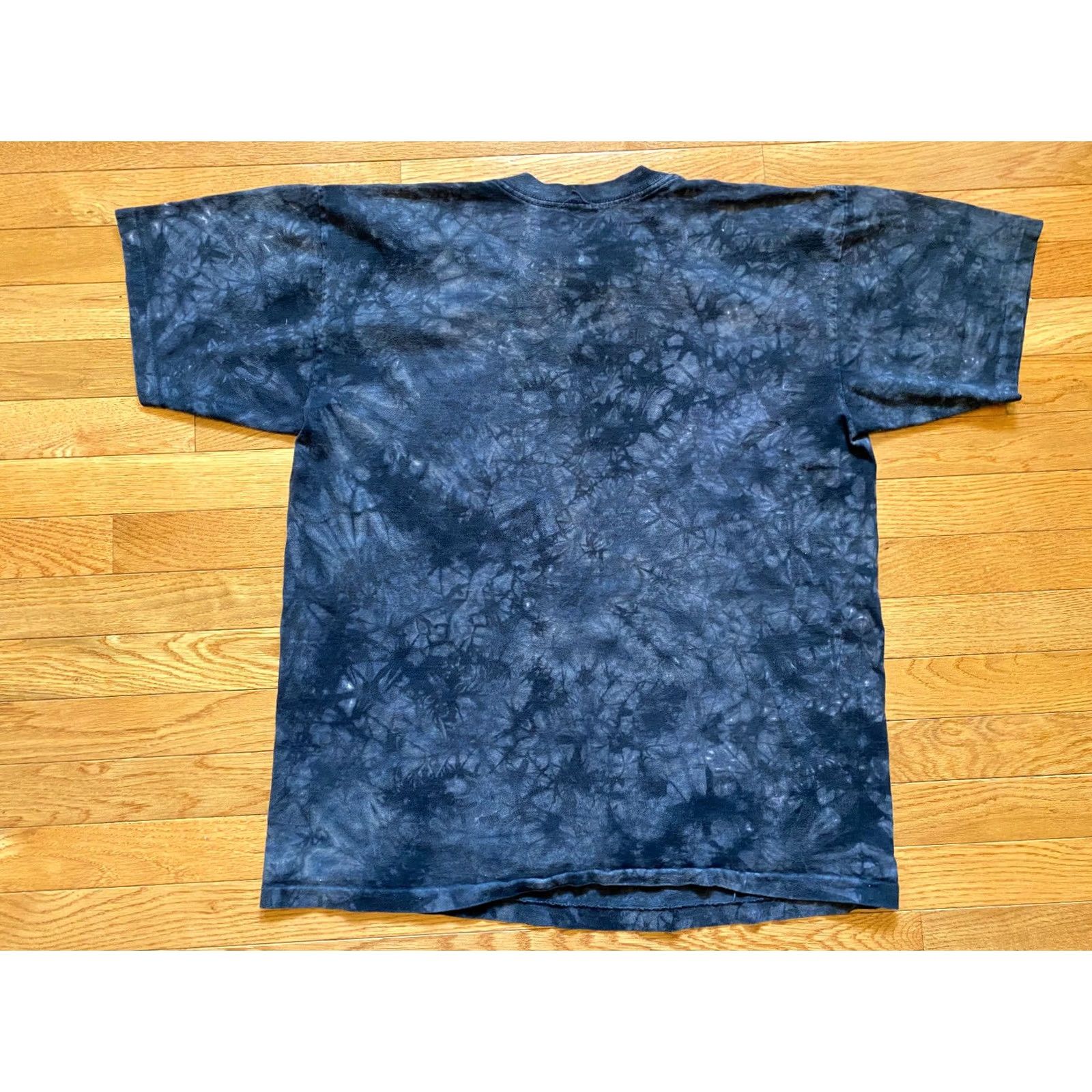 Liquid Blue VINTAGE Liquid Blue Tie Dye Shirt Size Large Led Zeppelin Jimmy Page Crew Neck Men Short Sleeve Black Gray 70s 90s Rock Band Cotton Size US L / EU 52-54 / 3 - 2 Thumbnail