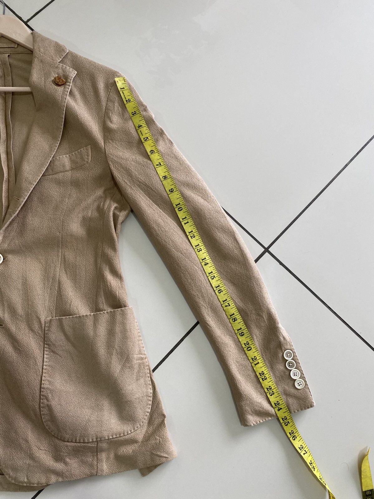 Lardini Gabriel Pasini By Lardini Luxury 3 Button Blazers Size 46S - 16 Thumbnail